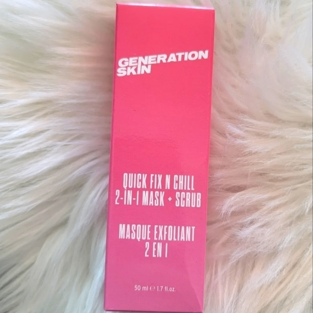 New Quick Fix N Chill Mask + Scrub
